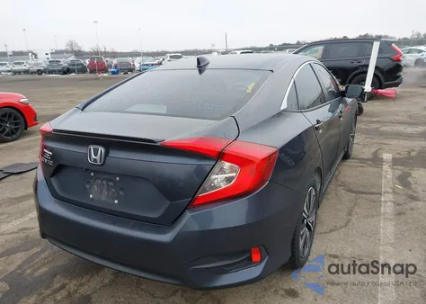 2017 Honda Civic Ex-T from USA, damaged, VIN 19XFC1F37HE009256